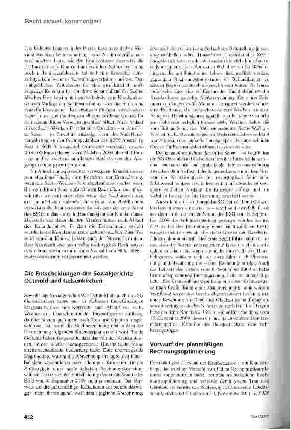 Vorschauseite 3: Nachträgliche Rechnungskorrektur