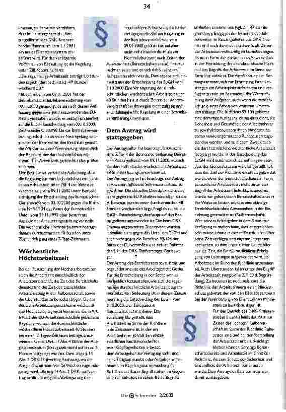 Vorschauseite 2: Ist Bereitschaftsdienst Arbeitszeit?