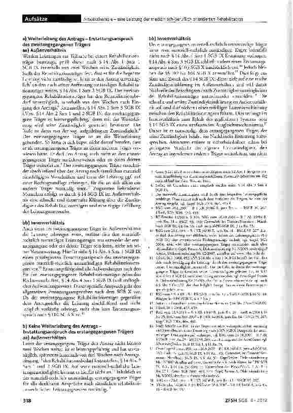Vorschauseite 2: Arbeitstherapie - eine Leistung der medizinisch-beruflich orientierten Rehabilitation