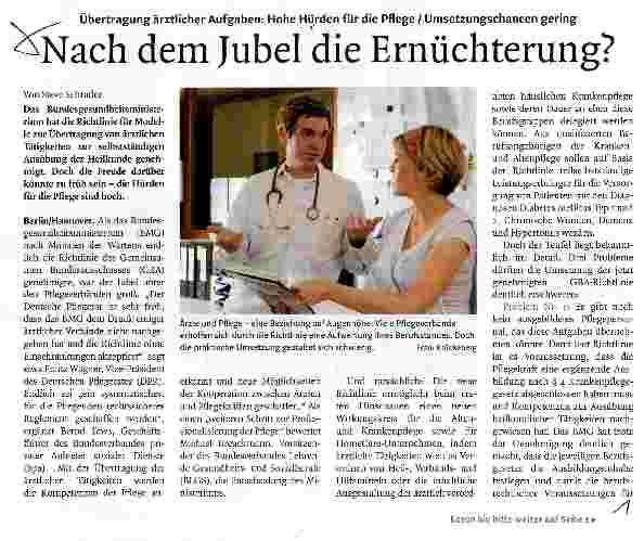 Vorschauseite 1: Nach dem Jubel die Ernüchterung?