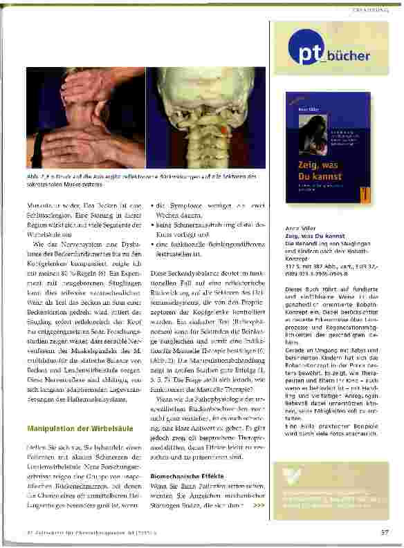 Vorschauseite 2: Wirkungen der Manuellen Therapie