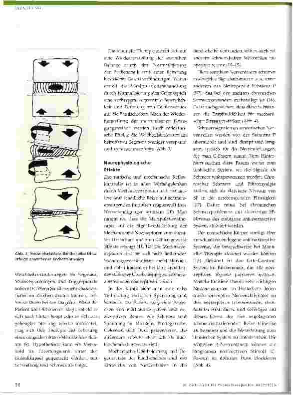 Vorschauseite 3: Wirkungen der Manuellen Therapie