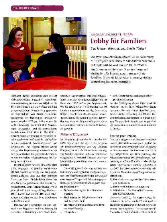 Vorschauseite 1: Lobby für Familien