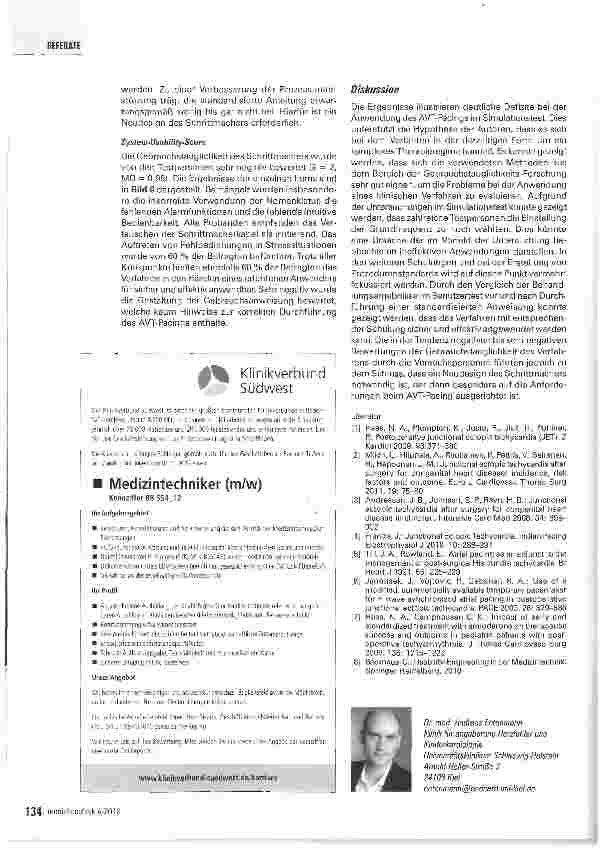 Vorschauseite 6: Untersuchung zur Sicherheit und Effizienz der Anwendung von R-Zacken synchronisierter Vorhofstimulation
