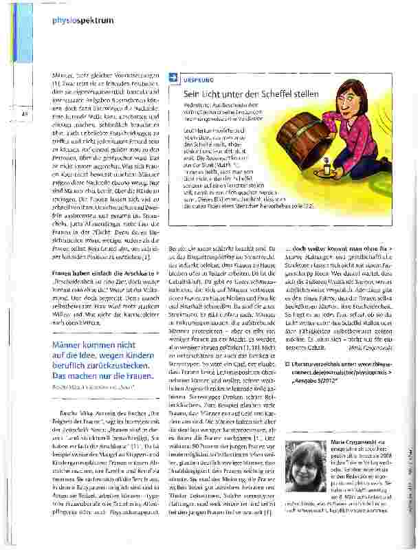 Vorschauseite 3: Meisterinnen im Tiefstapeln