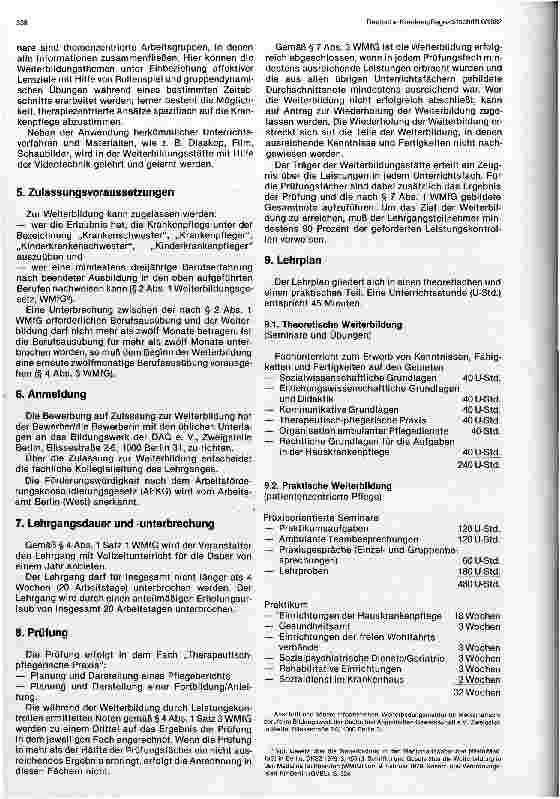 Vorschauseite 2: Lehrgang zur Heranbildung von Kranken-und Kinderkrankenpflegepersonal in der Hauskrankenpflege