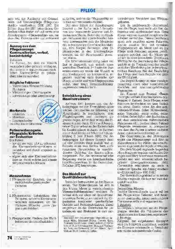 Vorschauseite 3: Qualität kann gemessen werden