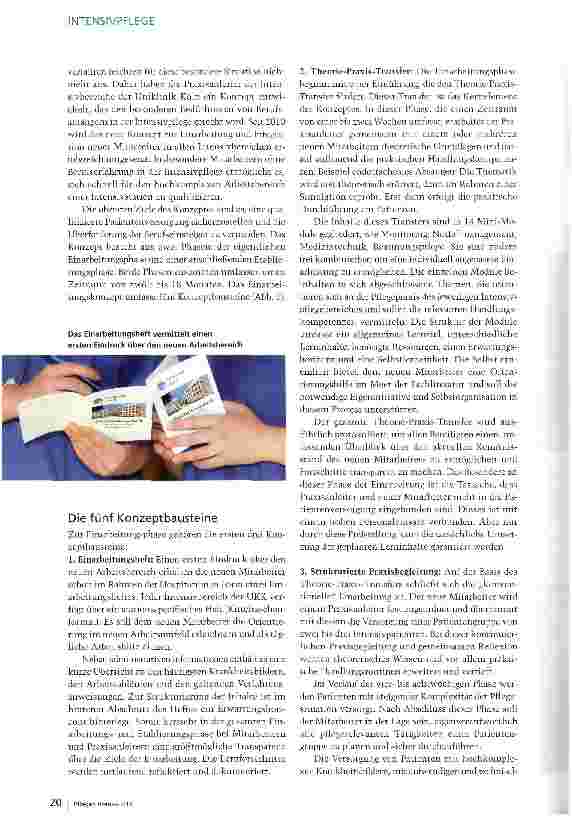 Vorschauseite 2: Starthilfe für die Intensivstation