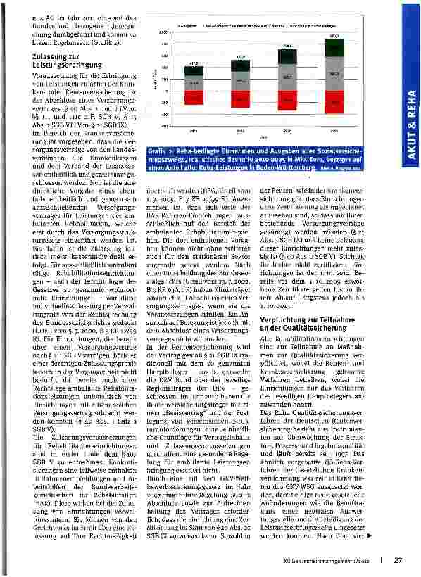 Vorschauseite 2: Schulterschluss zwischen Akut und Reha nötig!