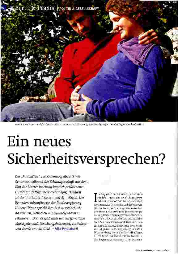 Vorschauseite 1: Ein neues Sicherheitsversprechen?