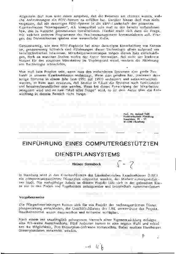 Vorschauseite 4: EDV-gestütztes Stationsmanagement