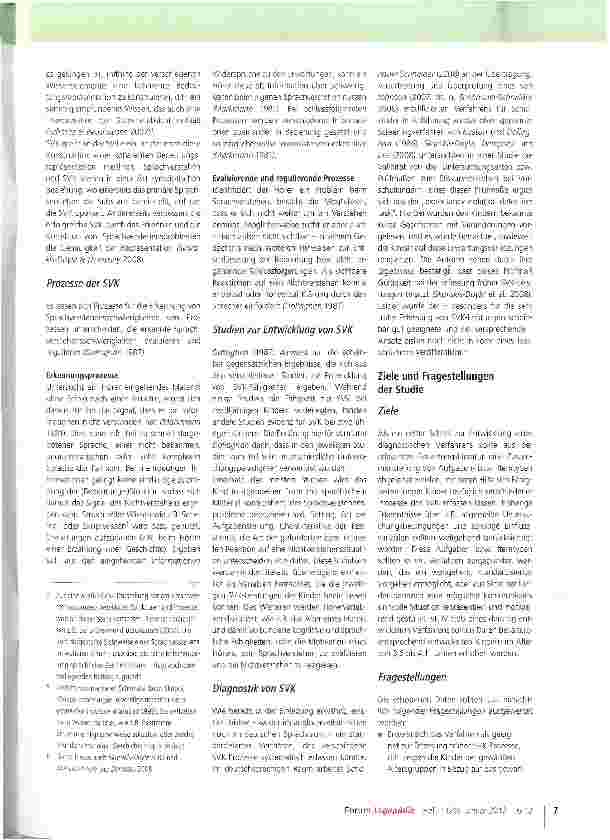 Vorschauseite 2: Erfassung von Sprachverstehenskontrollprozessen