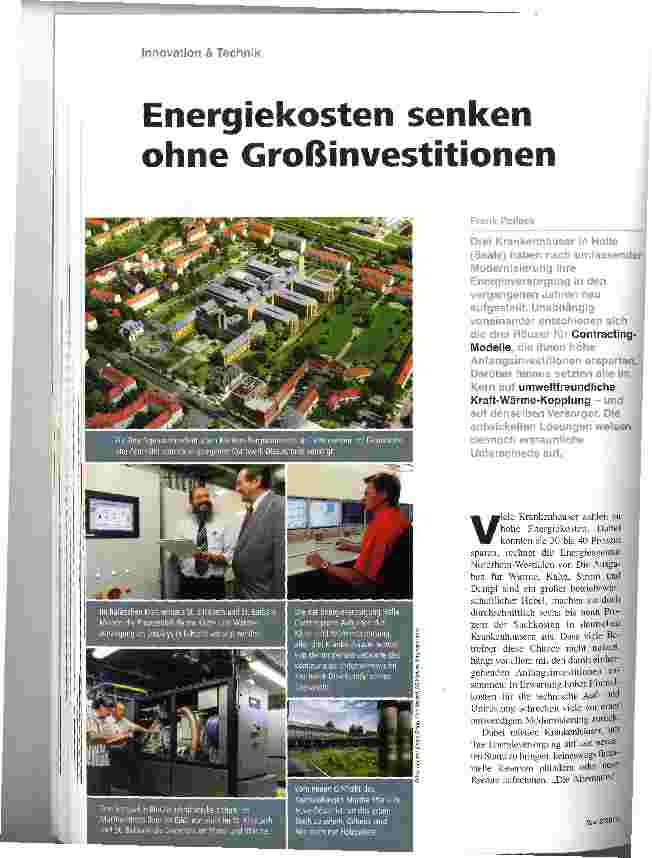 Vorschauseite 1: Energiekosten senken ohne Großinvestitionen
