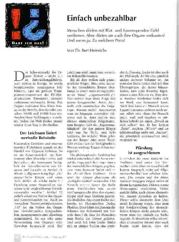 Vorschauseite 1: Einfach unbezahlbar