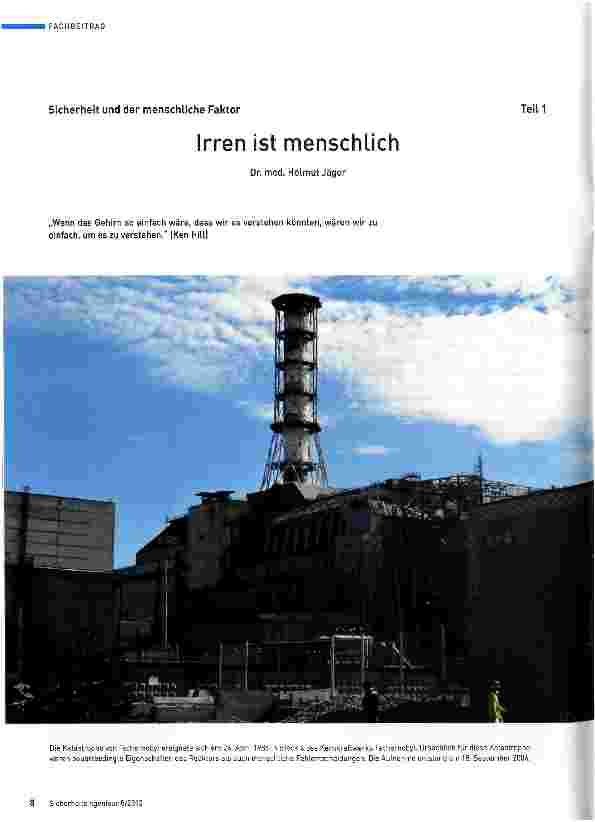 Vorschauseite 1: Irren ist menschlich