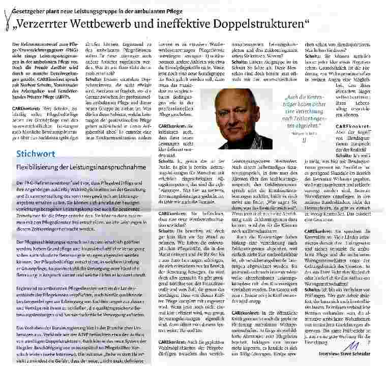Vorschauseite 1: „Verzerrter Wettbewerb und ineffektive Doppelstrukturen