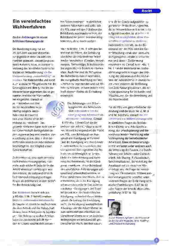 Vorschauseite 3: Magazin für die Pflegedienstleitung