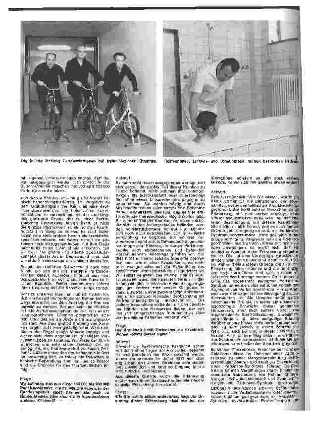 Vorschauseite 5: Die König-Elena-Klinik in Kassel Neurologische Klinik und Rehabilitationszentrum für Parkinsonkranke