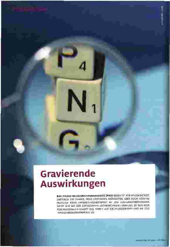Vorschauseite 1: Gravierende Auswirkungen