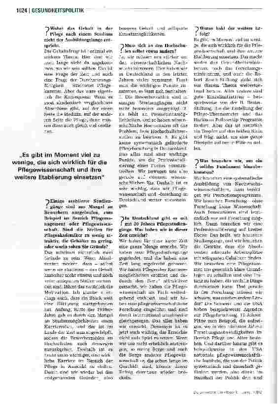 Vorschauseite 3: Wir brauchen eine Vollakademisierung