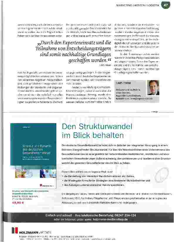 Vorschauseite 3: SteriScanner - nicht ja aber, sondern aber sofort!