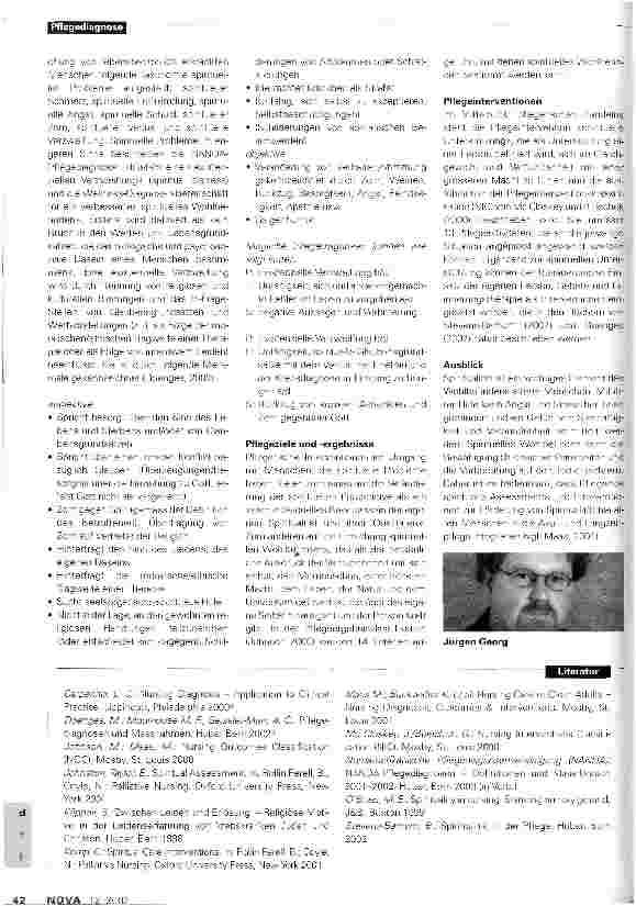 Vorschauseite 3: Spiritualität und existenzielle Verzweiflung Pflegeassessment, -diagnosen und -interventionen