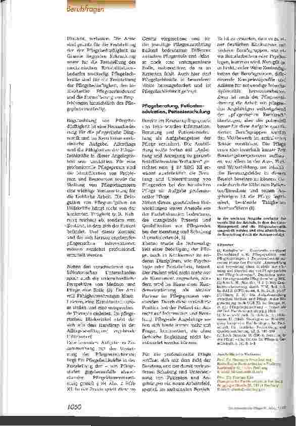 Vorschauseite 3: Aufgabenfelder & Kompetenzprofile in der professionellen Pflege alter Menschen Teil 1
