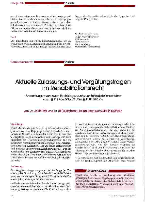 Vorschauseite 4: Zivilrechtliche Pflegehaftung (Teil 1)