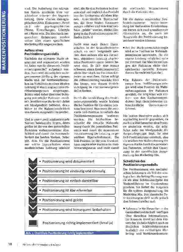 Vorschauseite 2: Medizinische Leistungen im Fokus