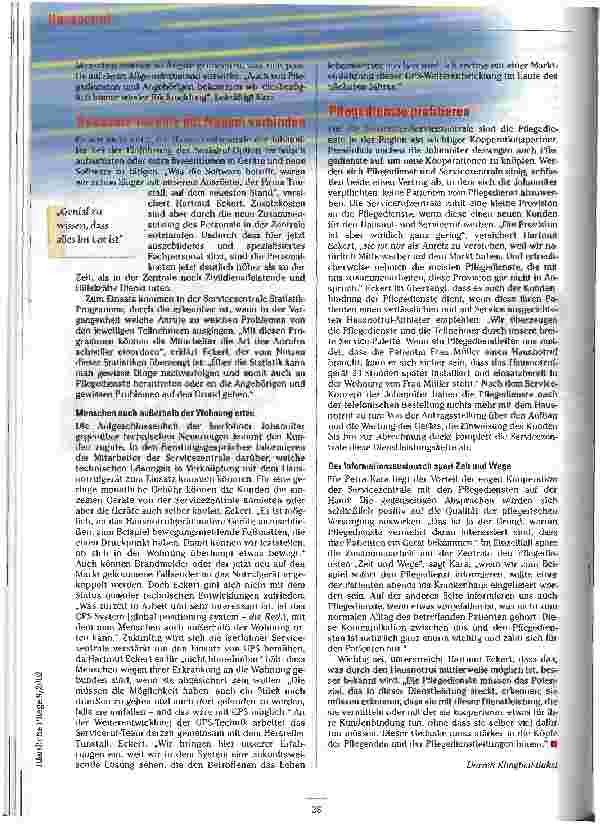 Vorschauseite 5: Die Betonung liegt auf Service