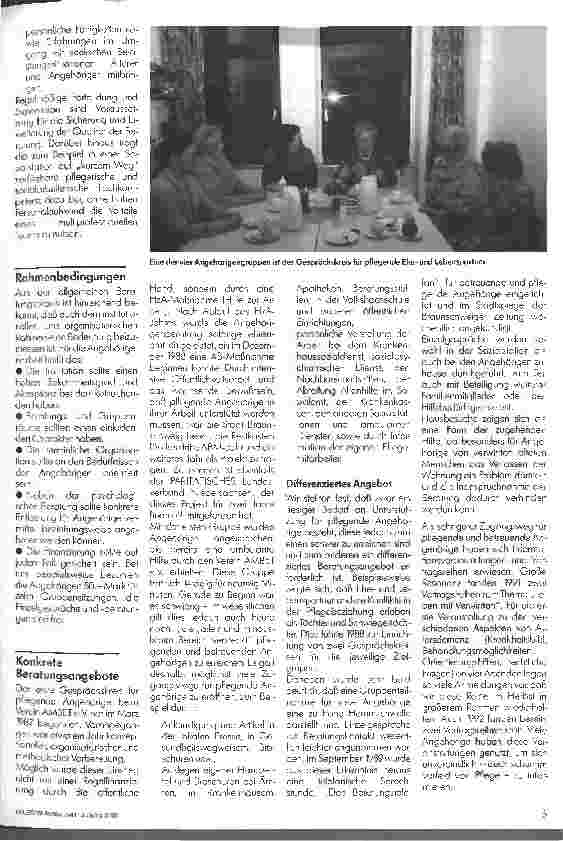 Vorschauseite 3: Angehörigenberatung in der Sozialstation