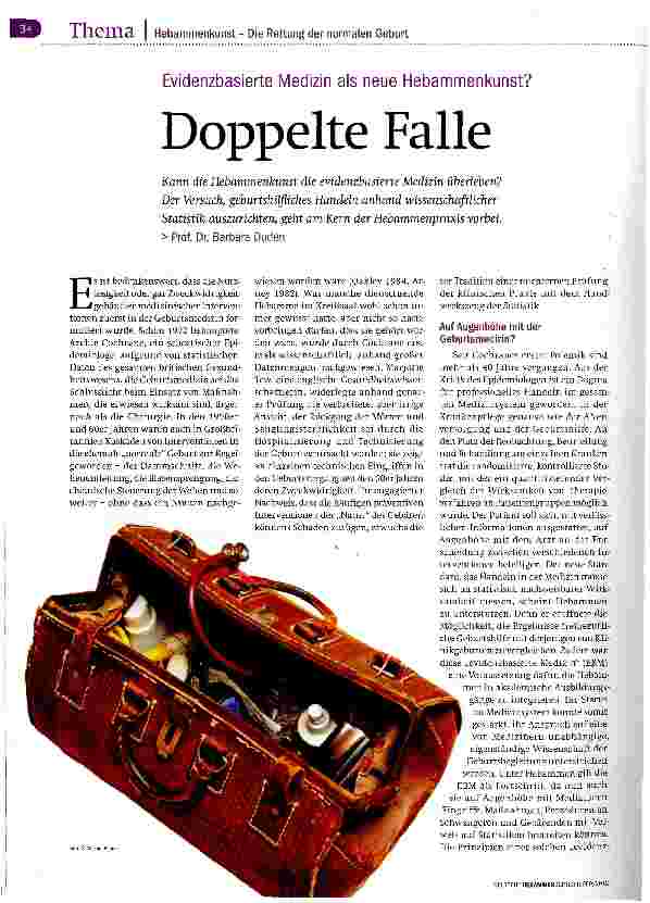 Vorschauseite 1: Doppelte Falle