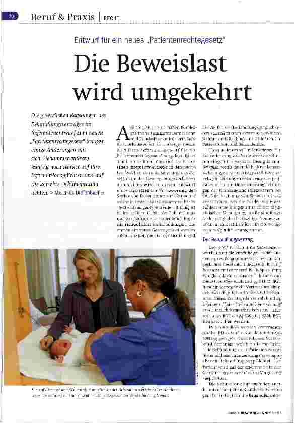 Vorschauseite 1: Die Beweislast wird umgekehrt