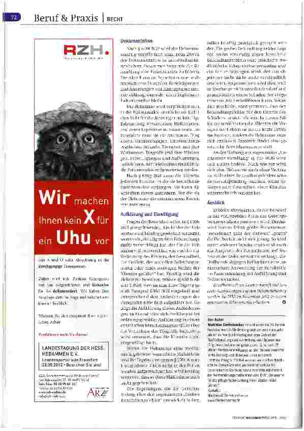 Vorschauseite 3: Die Beweislast wird umgekehrt
