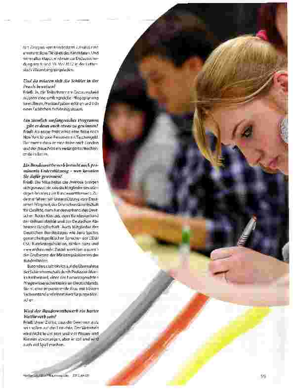 Vorschauseite 2: Bester Schüler gesucht