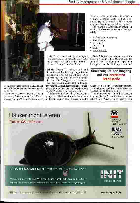 Vorschauseite 2: Schaufel und Besen sind nicht genug Brandsanierung (2)
