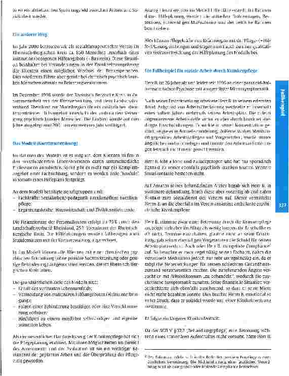 Vorschauseite 2: Ein klientenzentriertes Hilfsangebot im sozial-psychiatrischen Setting oder eine Möglichkeit für das Arbeiten im multiprofessionellen Kontext