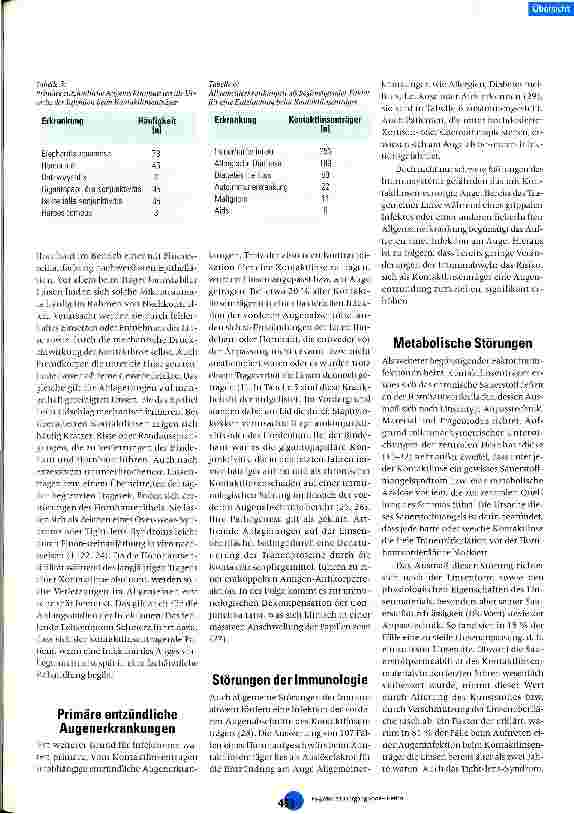 Vorschauseite 4: Zur Ätiologie von Infektionen der vorderen Augenabschnitte beim Kontaktlinsenträger