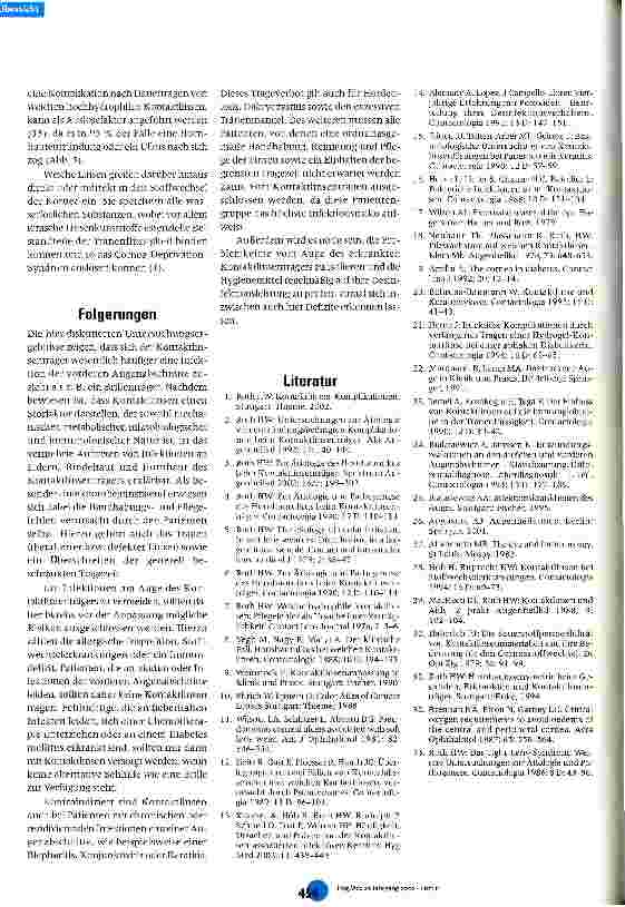 Vorschauseite 5: Zur Ätiologie von Infektionen der vorderen Augenabschnitte beim Kontaktlinsenträger