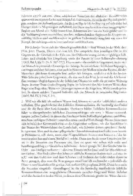 Vorschauseite 6: Leibphänomenologie fiir Pflegewissenschaft — eine Annäherung