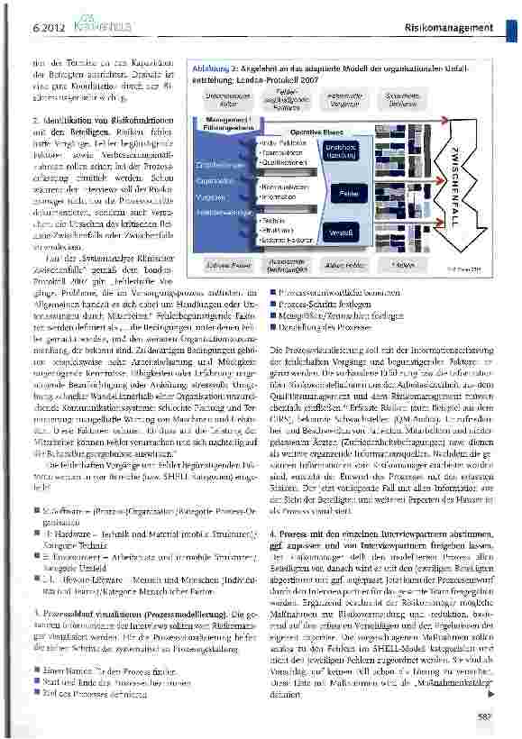 Vorschauseite 3: Prozessorientierte Risikoanalyse (PORA)