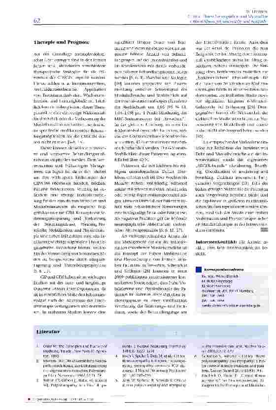 Vorschauseite 5: Critical Illness Neuropathie und Myopathie