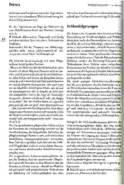Vorschauseite 3: Ambulante Rehabilitation im Alter