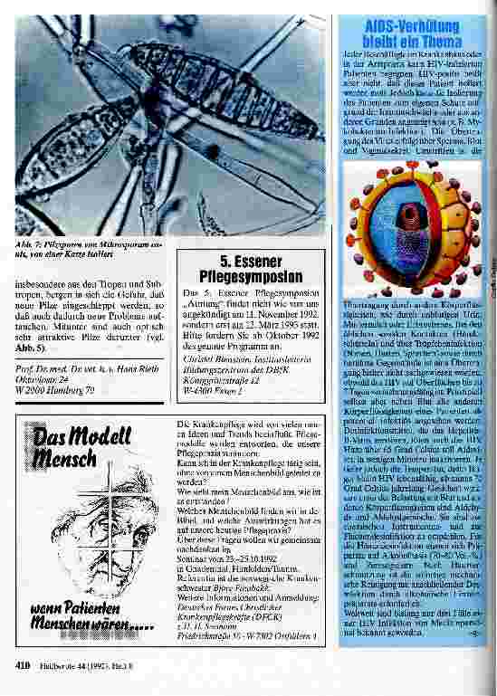 Vorschauseite 3: Pilzinfektionen - Mykosen der Haut, der Haare und Nägel