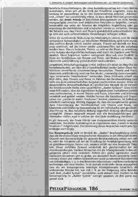 Vorschauseite 3: Nachrangigkeit und Gleichwertigekeit - Zur Verhältnisbestimmung von schulischer und dualer Berufsausbildung