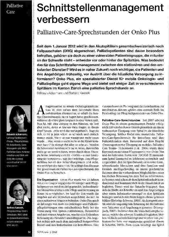 Vorschauseite 1: Schnittstellenmanagement verbessern