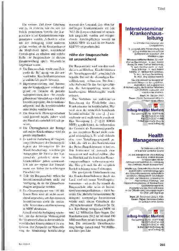 Vorschauseite 4: Anders verteilt ist auch nicht mehr