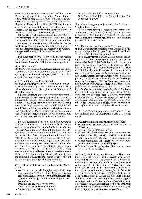 Vorschauseite 2: Mitbestimmung des Betriebsrats/ Personalrats bei Umgruppierungen