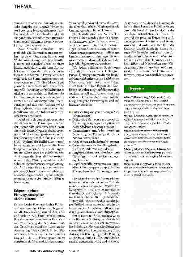 Vorschauseite 4: Vom Planen und Steuern einer kommunalen Infrastruktur für Kinder und Familien