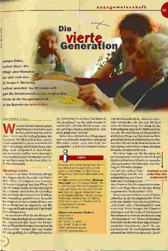 Vorschauseite 1: Die vierte Generation